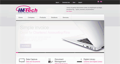 Desktop Screenshot of im-tech.it
